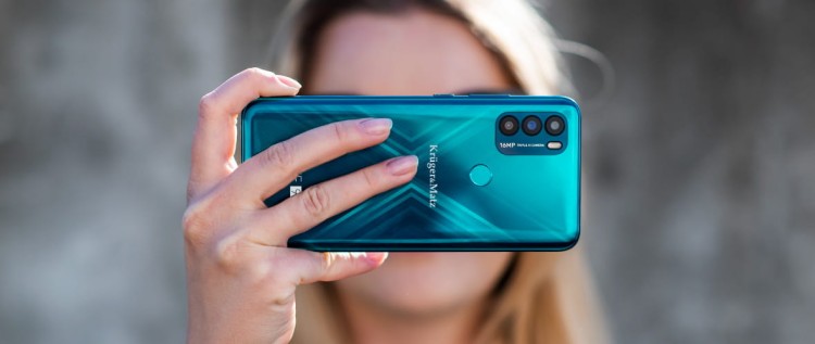 Smartfon LIVE 9 KM0497-GR Kruger&Matz 6,5" 4/64 GB 5000mAh NFC +Etui +Szkło Zielony