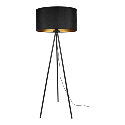 KYLO 1P E27, lampa stojąca, max. 60W, czarna, trójnóg AD-LD-6454BE27T ADVITI podłogowa