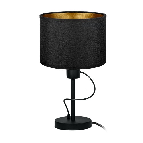 KYLO 1P E27, lampka nocna, max. 60W, czarna AD-LD-6456BE27T ADVITI