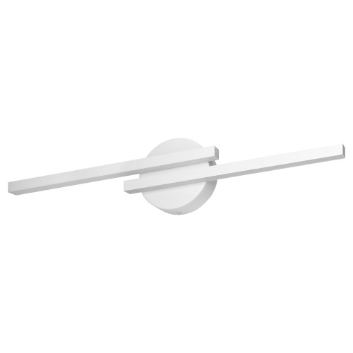 TEKANO LED 14W, lampa nad lustro, 1540lm, 4000K, IP44, dł. 55 cm, aluminium, biała AD-OM-6517L4/W ADVITI