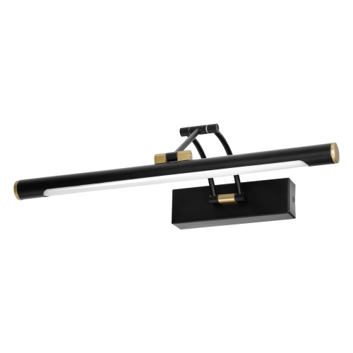 RICO LED 7W, lampa nad lustro, 770lm, 4000K, IP44, dł. 40 cm, czarna AD-OM-6518L4/B ADVITI