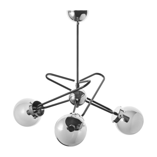 Galaksi 3P E14, lampa wisząca, max. 3x40W, chrom AD-LD-6214GGE14S ADVITI
