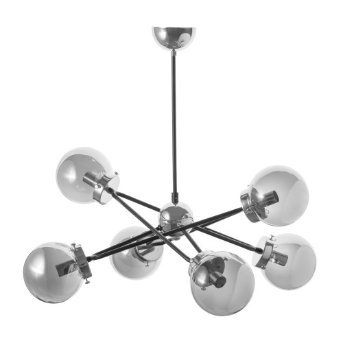Galaksi 6P E14, lampa wisząca, max. 6x40W, chrom AD-LD-6215GGE14S ADVITI