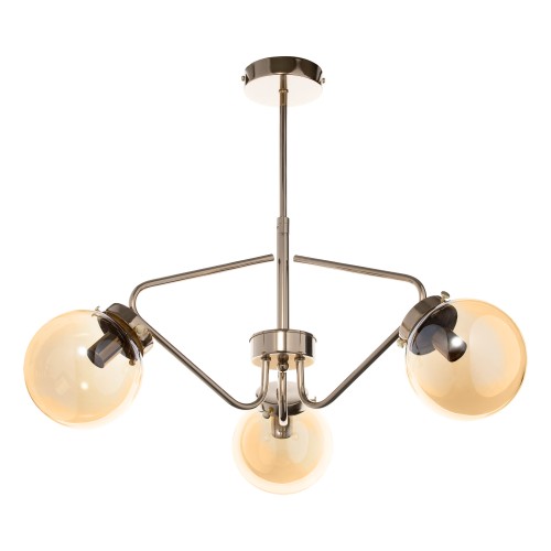 Bulat 3P E14, lampa wisząca, max. 3x40W, złota AD-LD-6219CE14S ADVITI