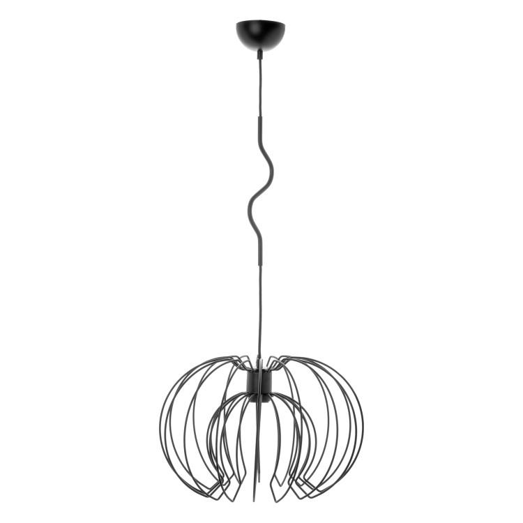 Bola 1P E27, lampa wisząca, max. 60W, czarna AD-LD-6221BE27 ADVITI