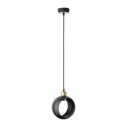 Jala 1P E27, lampa wisząca, max. 15W, czarna AD-LD-6225BE27M ADVITI sufitowa nad stół blat wyspę