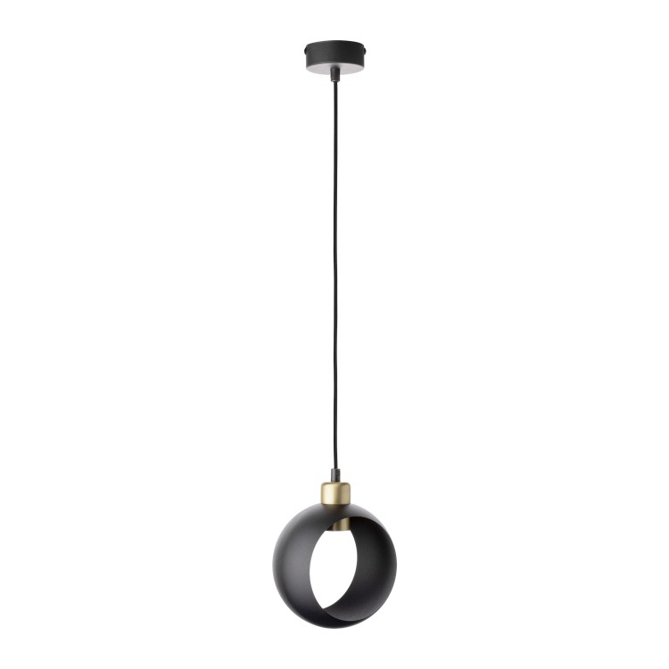 Jala 1P E27, lampa wisząca, max. 15W, czarna AD-LD-6225BE27M ADVITI sufitowa nad stół blat wyspę