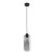 Lazio 1P E27, lampa wisząca, max. 15W, czarna AD-LD-6228BE27S ADVITI sufitowa nad stół blat wyspę