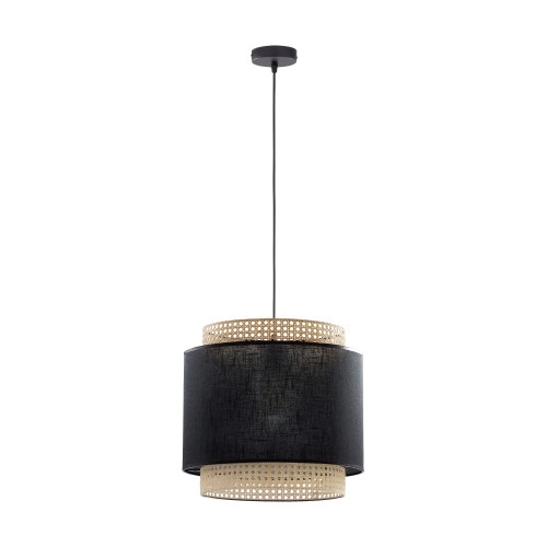 Lana 380 1P E27, lampa wisząca, max. 60W, czarna AD-LD-6237BE27T ADVITI