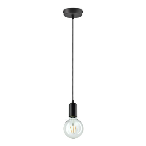 Balbu 1P E27, lampa wisząca, max. 60W, czarna AD-LD-6273BE27M ADVITI
