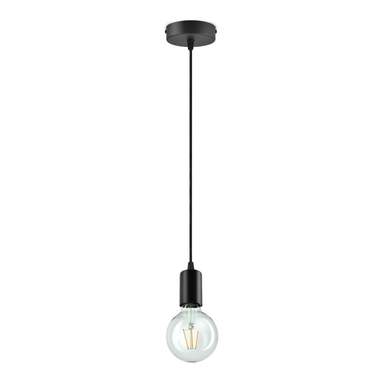 Balbu 1P E27, lampa wisząca, max. 60W, czarna AD-LD-6273BE27M ADVITI