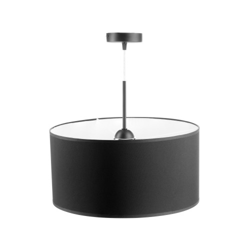Rollo 1P E27, lampa wisząca, max. 60W, czarna AD-LD-6339BE27T ADVITI