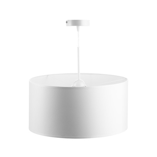 Rollo 1P E27, lampa wisząca, max. 60W, biała AD-LD-6339WE27T ADVITI
