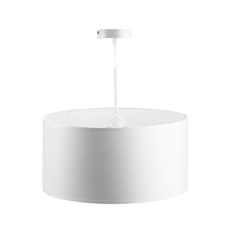 Rollo 1P E27, lampa wisząca, max. 60W, biała AD-LD-6339WE27T ADVITI