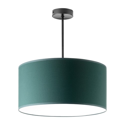 Rollo 1P E27, lampa wisząca, max. 60W, butelkowa zieleń, krótka AD-LD-6340GNE27T ADVITI