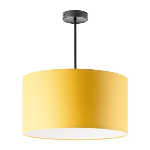 Rollo 1P E27, lampa wisząca, max. 60W, musztardowa, krótka AD-LD-6340YE27T ADVITI