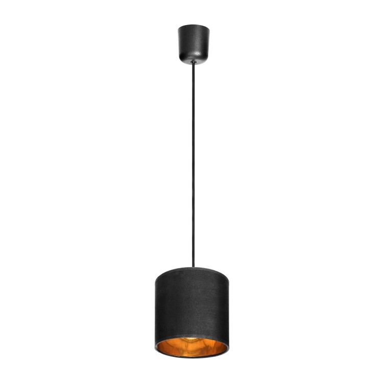 NEVA 1P E27, lampa wisząca, max. 60W, czarna AD-LD-6361BE27T ADVITI sufitowa nad stół blat wyspę