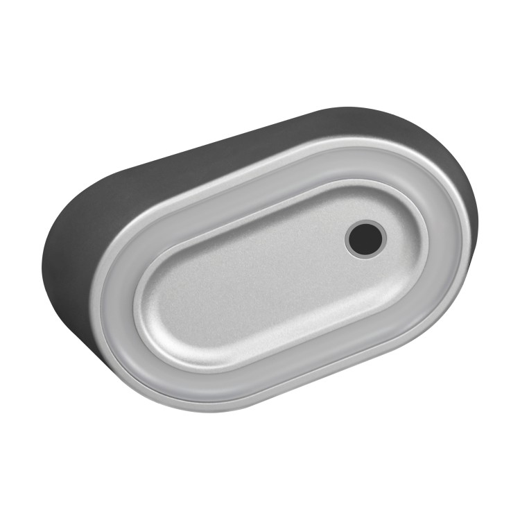 AGRA lampka podszafkowa LED 2,5W, 80lm, 4000K, z włącznikiem bezdotykowym, szara AD-OM-6564L4/G/SW ADVITI