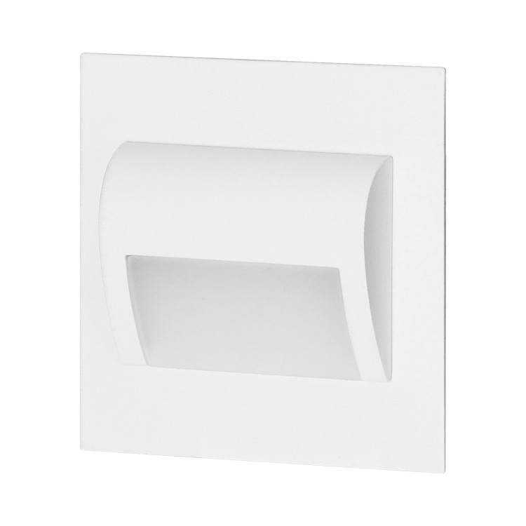 DRACO LED NEW 1,5W, oprawa schodowa podtynkowa, 12VDC, 30lm, 4000K, biała, innowacyjny sposób montażu AD-OS-6164L4/W ADVITI