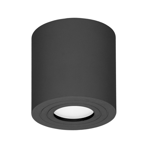 MEGY DLR GU10 downlight max 50W, IP54, okrągły, czarny, aluminium AD-OD-6144BGU10 ADVITI