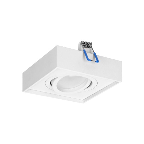 SORMUS S ramka dekoracyjna oprawy punktowej, MR16/GU10 max 50W, regulowana, kwadrat, biała AD-OD-6168/W ADVITI oczko