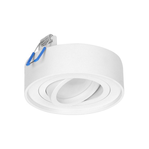 SORMUS R ramka dekoracyjna oprawy punktowej, MR16/GU10 max 50W, regulowana, koło, biała AD-OD-6169/W ADVITI oczko