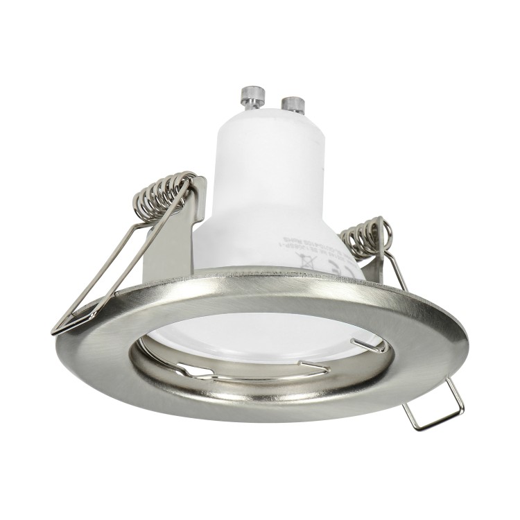 SUTRI RC ramka dekoracyjna oprawy punktowej, MR16/GU10 max 50W, okrągła, stała, satyna AD-OD-6175/N ADVITI oczko