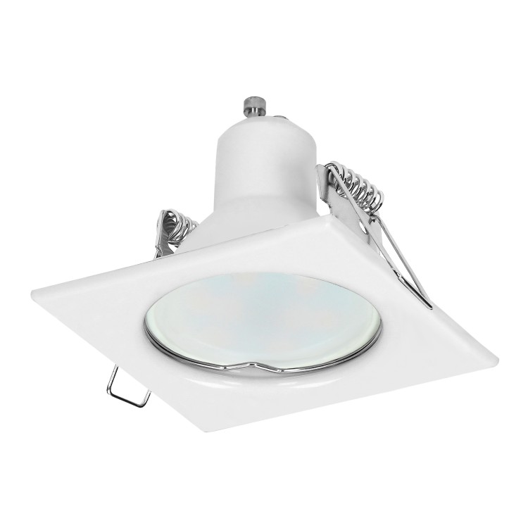 SUTRI SC ramka dekoracyjna oprawy punktowej, MR16/GU10 max 50W, kwadrat, stały, biały AD-OD-6177/W ADVITI oczko