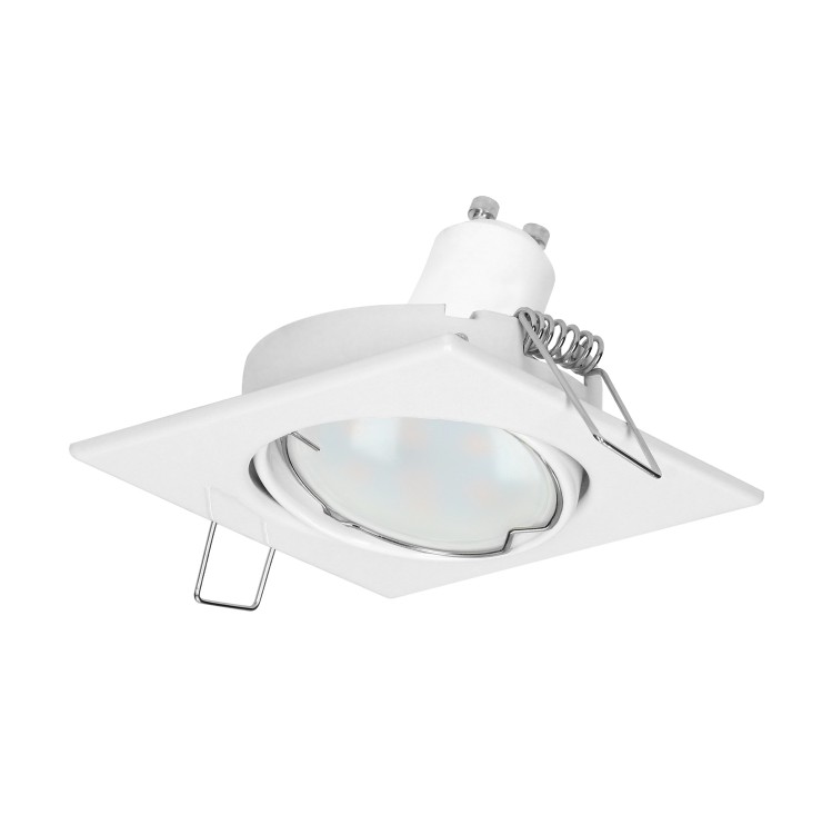 SUTRI SM ramka dekoracyjna oprawy punktowej, MR16/GU10 max 50W, kwadrat, regulowana, biała AD-OD-6178/W ADVITI oczko
