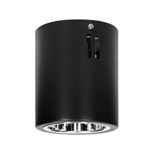 KORIN 10, oprawa typu downlight, 60W, E27, stal, czarna AD-OD-6179BE27 ADVITI