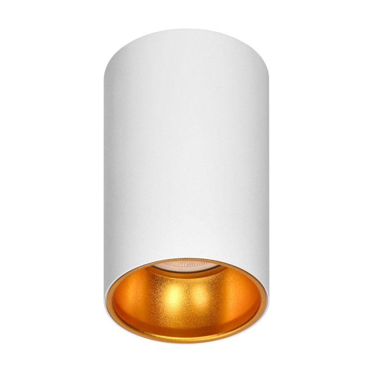 ELIZA, oprawa typu downlight, GU10 max. 35W, IP20, okrągła, biało-złota, aluminium AD-OD-6521/W-C ADVITI