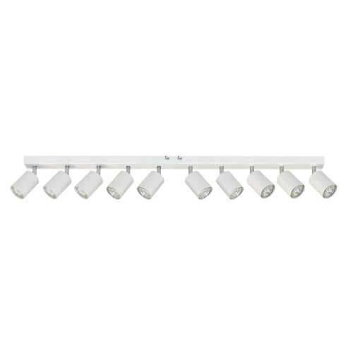 DOA SP 10, oprawa ścienno-sufitowa, GU10 max. 10x50W, IP20, biała AD-OP-6279WGU10 ADVITI