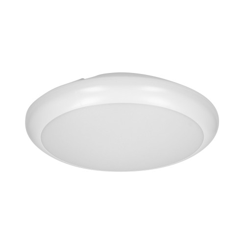 LAPIS LED 12W, plafon oświetleniowy z mikrofalowym czujnikiem ruchu, 800lm, IP65, 4000K, IK10, poliwęglan mleczny, biały AD-PL-6118WLPMM4 ADVITI
