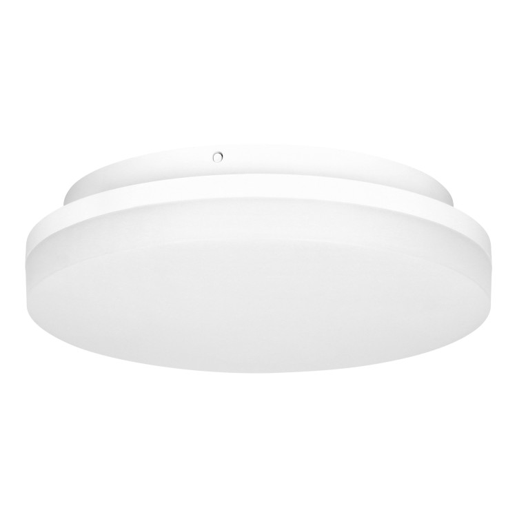 JANTAR plafon LED 18W z mikrofalowym czujnikiem ruchu, 1880 lm, 4000K, klosz PC, IP54 AD-PL-6468WLPMM4 ADVITI