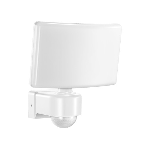 TOS LED 30W naświetlacz ogrodowy z PIR, 2200lm, IP65, 4000K, PC, biały AD-NL-6148WLR4 ADVITI