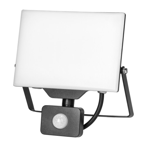 PORTO S LED 50W naświetlacz z PIR, 4000lm, IP44, 4000K, aluminium + poliwęglan AD-NL-6465BLR4 ADVITI
