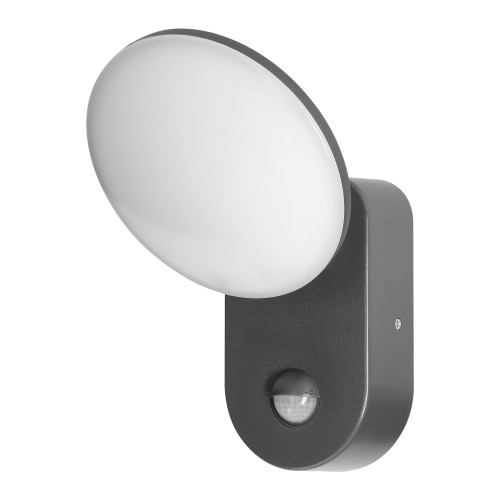 RIOLIT LED 15W, oprawa ogrodowa z czujnikiem ruchu, 1100lm, IP65, 4000K, szara AD-OP-6206GLPMR4 ADVITI Kinkiet