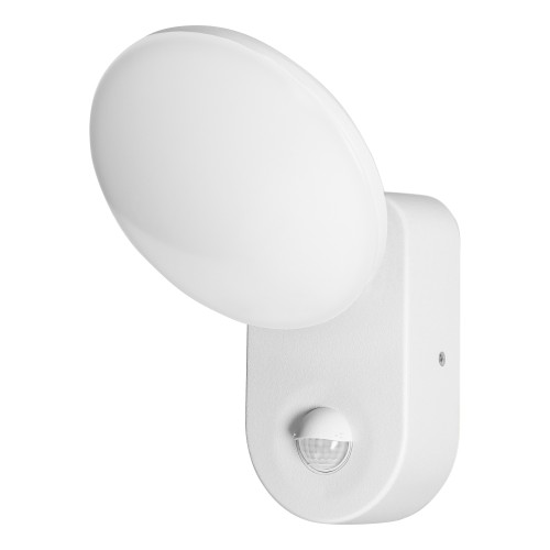 RIOLIT LED 15W, oprawa ogrodowa z czujnikiem ruchu, 1100lm, IP65, 4000K, biała AD-OP-6206WLPMR4 ADVITI Kinkiet