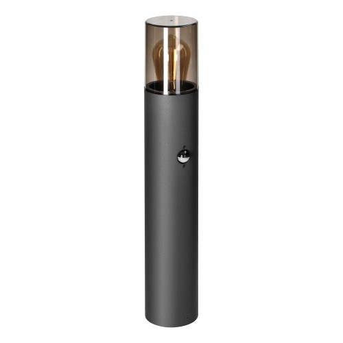 SALVIA oprawa ogrodowa słupek z czujnikiem PIR, E27, max. 15W, IP54, 50cm, szary AD-OP-6575GE27PPR ADVITI