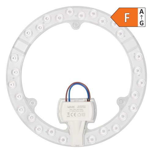 AVIS II LED 24W, panel świetlny, 2400lm, 4000K, 3 neodymowe magnesy, Ø 215 AD-SW-6250L4 ADVITI
