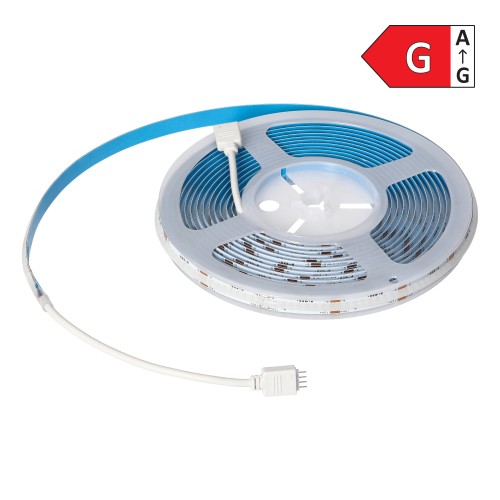 Taśma LED COB 12V 840L/m 15W/m IP20 RGB 5m AD-TL-6496RGB ADVITI