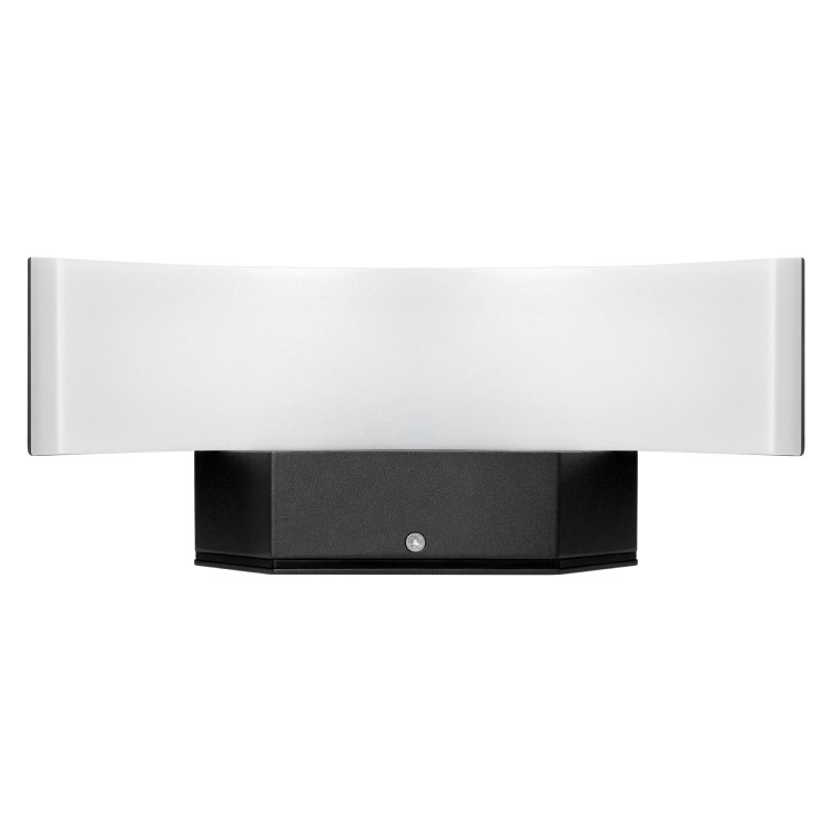 PILEA LED 9W, lampa ogrodowa, 700lm, IP54, 4000K, czarna AD-OP-6572BLPM4 ADVITI Kinkiet