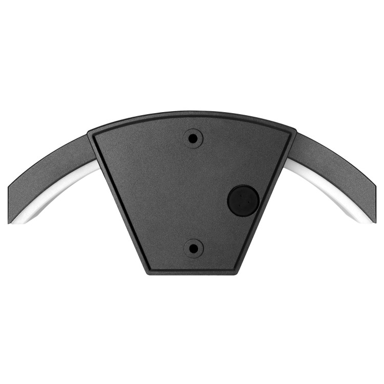 PILEA LED 9W, lampa ogrodowa z czujnikiem PIR, 700lm, IP54, 4000K, czarna AD-OP-6572BLPMR4 ADVITI Kinkiet