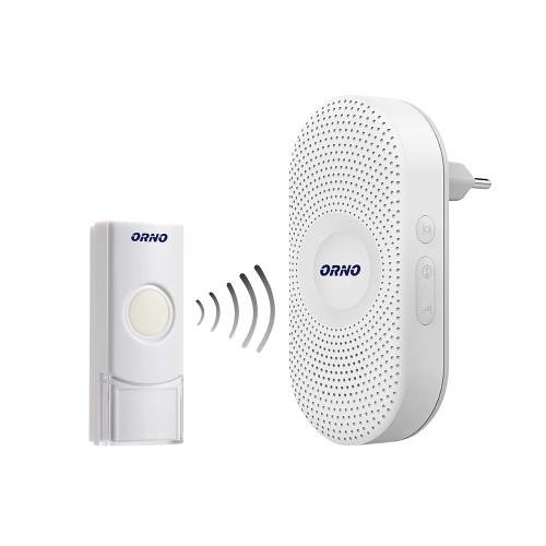 LONGA AC, dzwonek bezprzewodowy, sieciowy, learning system, 36 dźwięków, 300m OR-DB-QX-155 ORNO Home