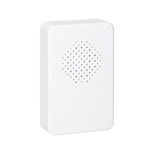 LARK MAXI AC, dzwonek przewodowy elektroniczny jednotonowy, 230V, śnieżnobiały OR-DP-MR-161/PW ORNO Home