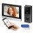 XIRAN, zestaw wideodomofonowy, bezsłuchawkowy, monitor dotykowy 8" LCD, Wi-Fi  + APP na telefon, z gniazdem na kartę pamięci, z kamerą Full HD 1080p, czytnikiem kart i breloków zbliżeniowych 125kHz OR-VID-MA-1079/B ORNO Home