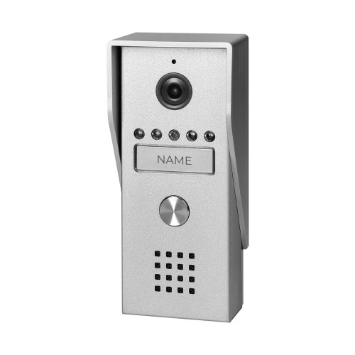 Wideo kaseta jednorodzinna, kolor, aluminium, wandaloodporna, do rozbudowy zestawu LIRA VI-VID-RO-1077KV ORNO Home