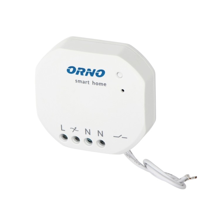 Przekaźnik podtynkowy MINI (dopuszkowy) ON/OFF sterowany bezprzewodowo, z odbiornikiem radiowym, ORNO Smart Home OR-SH-1736 ORNO Home