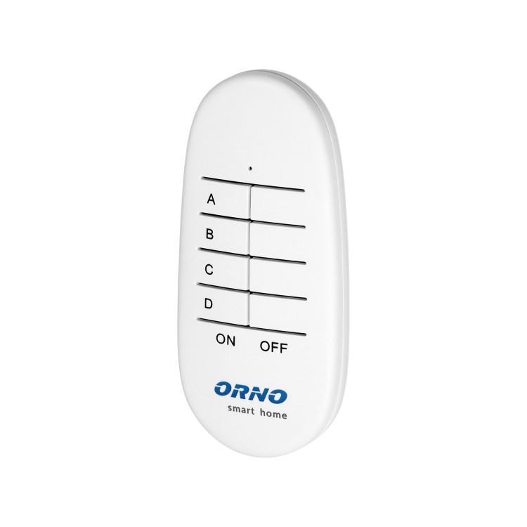 4-kanałowy pilot do zdalnego sterowania przekaźnikami podtynkowymi i gniazdami ORNO Smart Home OR-SH-1752 ORNO Home
