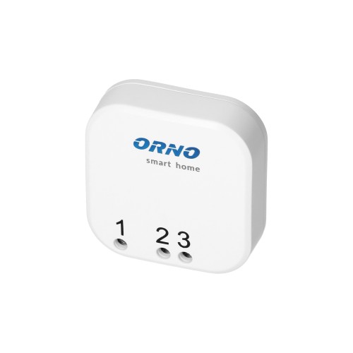 Nadajnik pojedynczy podtynkowy, do połączenia z dowolnym włącznikiem, do zdalnego sterowania przekaźnikami podtynkowymi i gniazdami, z nadajnikiem radiowym, ORNO Smart Home OR-SH-1753 ORNO Home